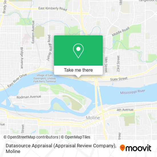 Datasource Appraisal (Appraisal Review Company) map