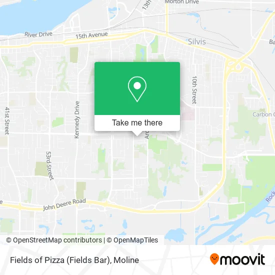 Mapa de Fields of Pizza (Fields Bar)