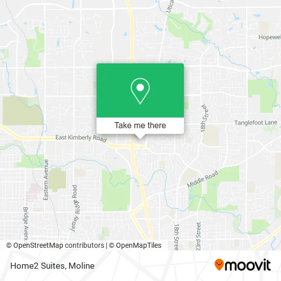 Mapa de Home2 Suites