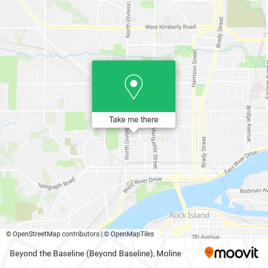 Beyond the Baseline (Beyond Baseline) map