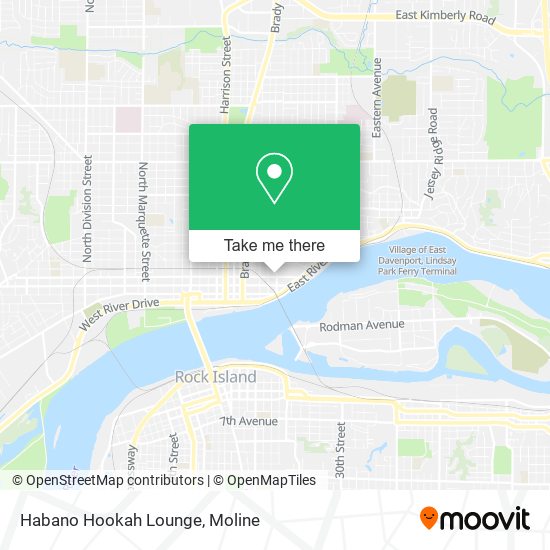 Habano Hookah Lounge map