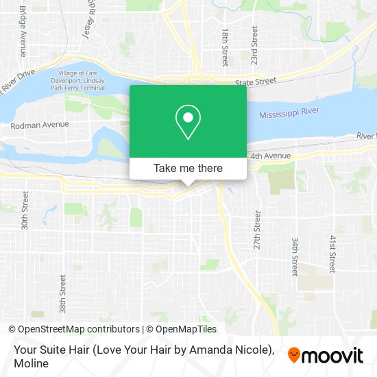 Mapa de Your Suite Hair (Love Your Hair by Amanda Nicole)