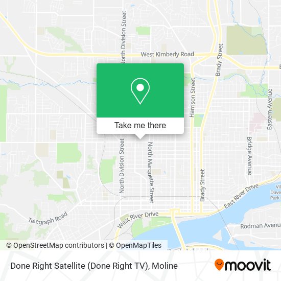 Done Right Satellite (Done Right TV) map