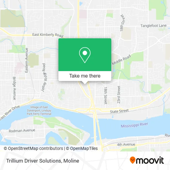 Trillium Driver Solutions map