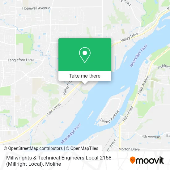 Millwrights & Technical Engineers Local 2158 (Millright Local) map