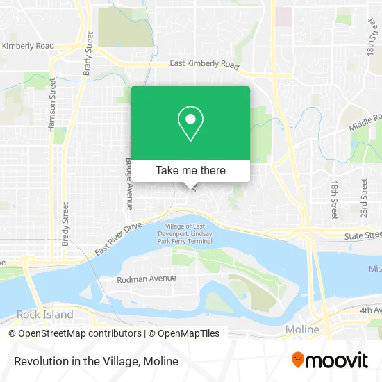 Revolution in the Village map