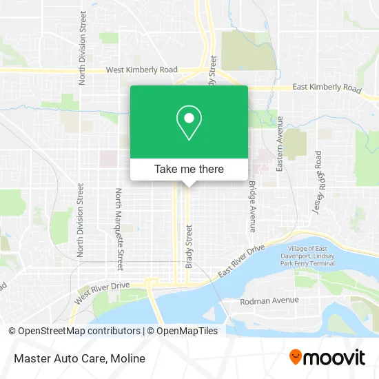 Master Auto Care map