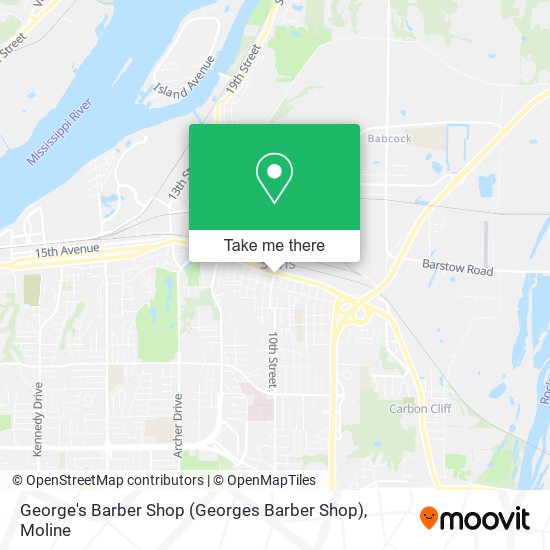 George's Barber Shop (Georges Barber Shop) map