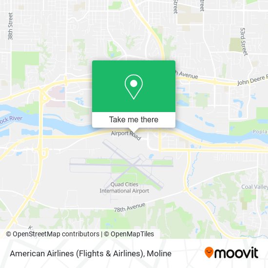 American Airlines (Flights & Airlines) map