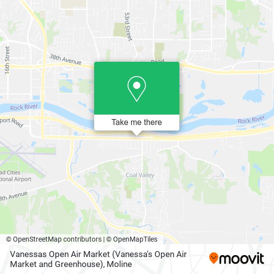 Vanessas Open Air Market (Vanessa's Open Air Market and Greenhouse) map