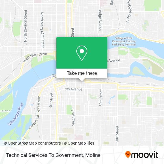 Technical Services To Government map