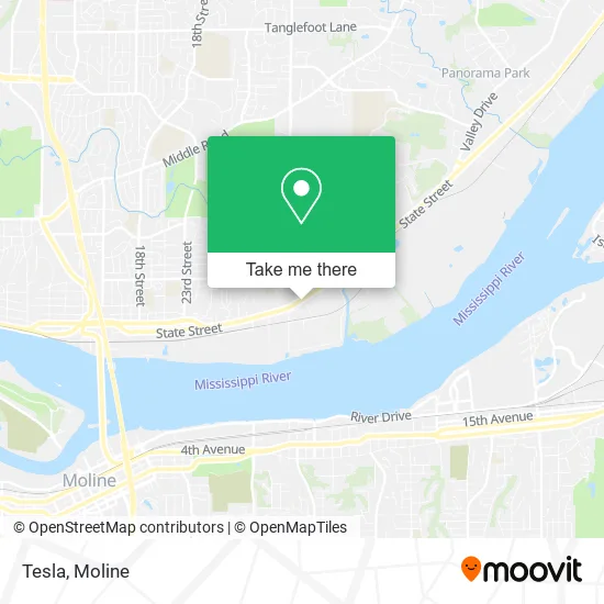 Mapa de Tesla
