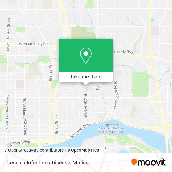 Genesis Infectious Disease map