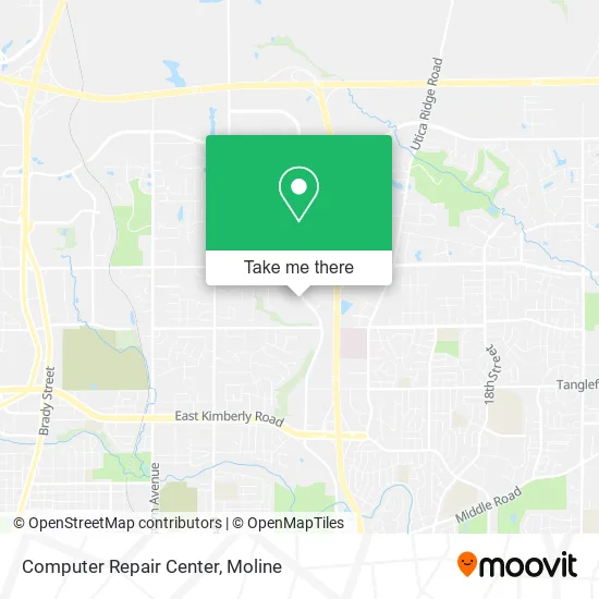 Mapa de Computer Repair Center