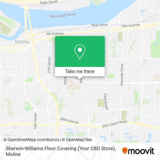 Sherwin-Williams Floor Covering (Your CBD Store) map