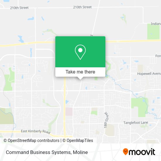 Command Business Systems map