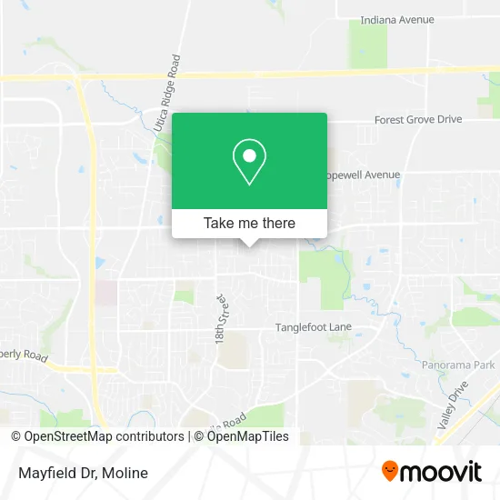 Mapa de Mayfield Dr
