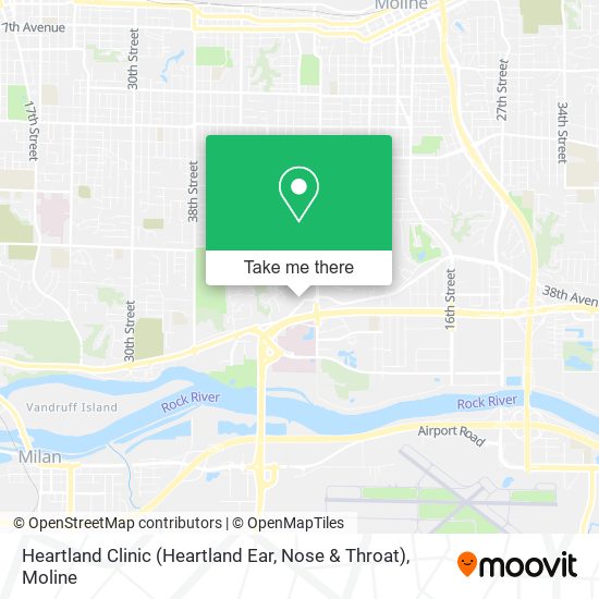 Heartland Clinic (Heartland Ear, Nose & Throat) map