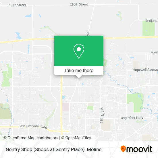 Gentry Shop (Shops at Gentry Place) map