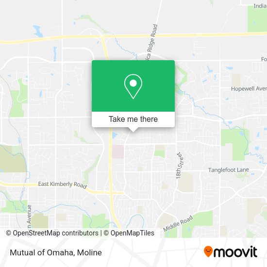 Mutual of Omaha map