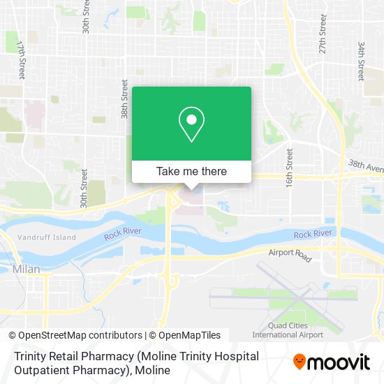 Trinity Retail Pharmacy (Moline Trinity Hospital Outpatient Pharmacy) map
