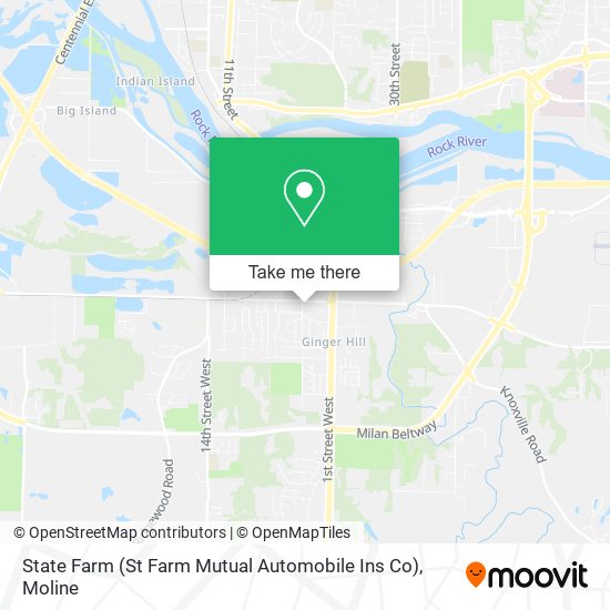 Mapa de State Farm (St Farm Mutual Automobile Ins Co)