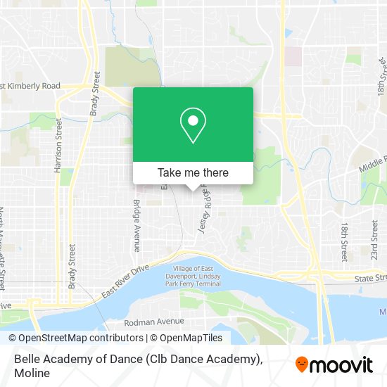 Belle Academy of Dance (Clb Dance Academy) map