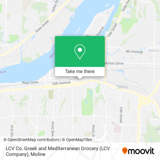 LCV Co. Greek and Mediterranean Grocery (LCV Company) map