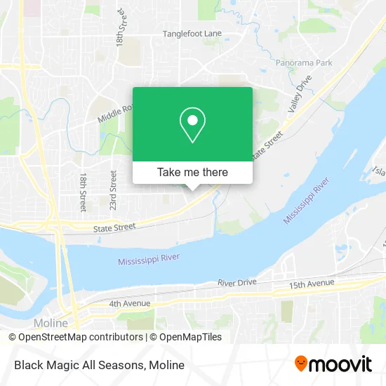 Mapa de Black Magic All Seasons