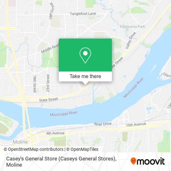 Casey's General Store (Caseys General Stores) map