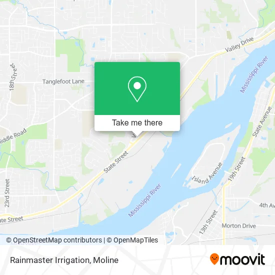 Rainmaster Irrigation map