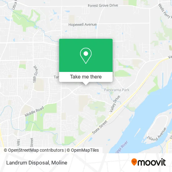Landrum Disposal map