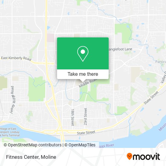 Fitness Center map