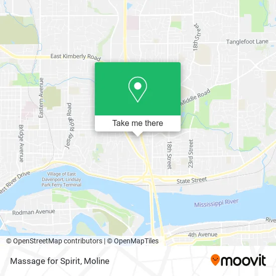 Massage for Spirit map