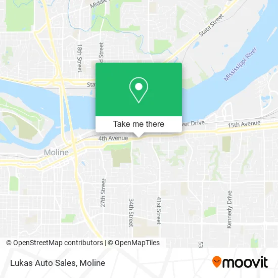Lukas Auto Sales map