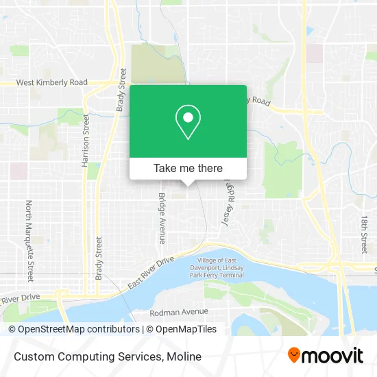 Custom Computing Services map