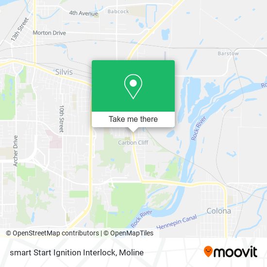 Mapa de smart Start Ignition Interlock