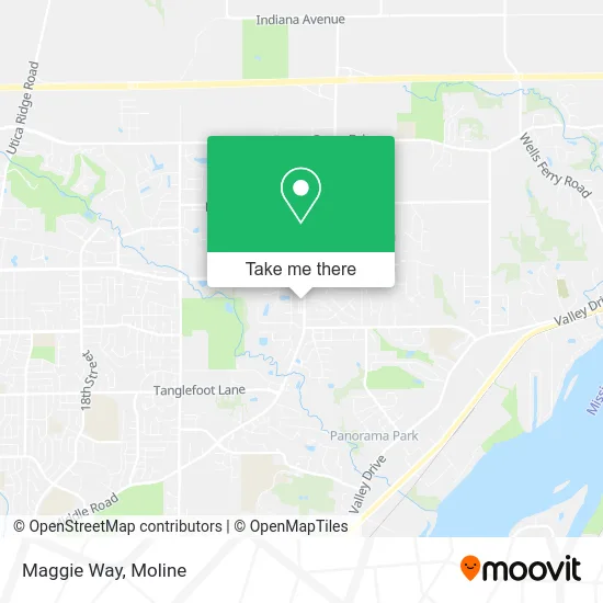 Maggie Way map