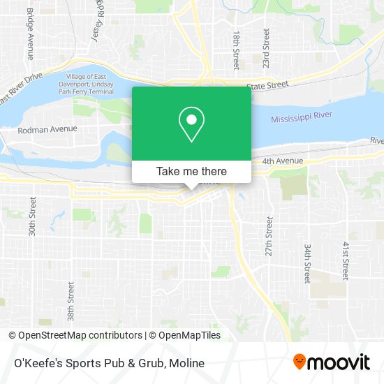 Mapa de O'Keefe's Sports Pub & Grub