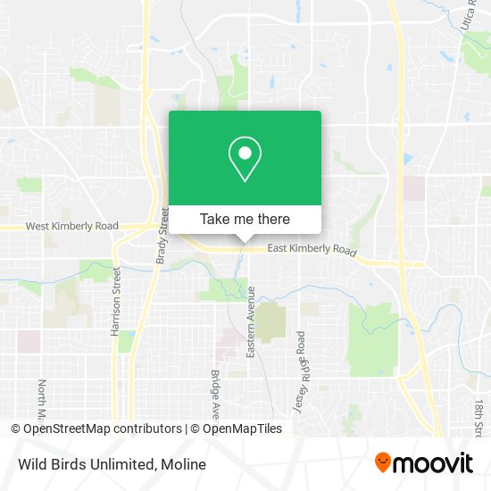 Wild Birds Unlimited map