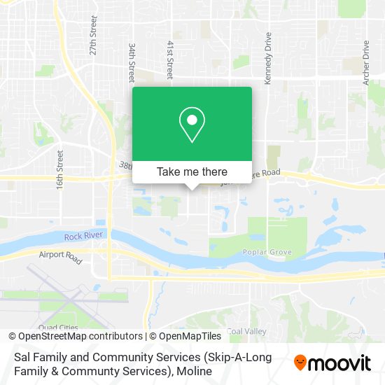 Sal Family and Community Services (Skip-A-Long Family & Communty Services) map