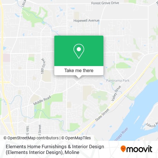 Elements Home Furnishings & Interior Design (Elements Interior Design) map