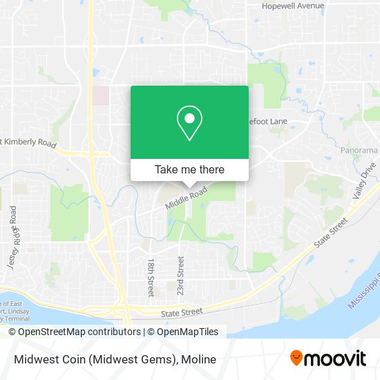 Midwest Coin (Midwest Gems) map