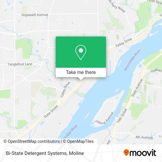 Bi-State Detergent Systems map