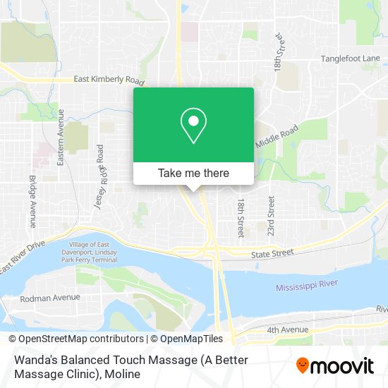 Wanda's Balanced Touch Massage (A Better Massage Clinic) map