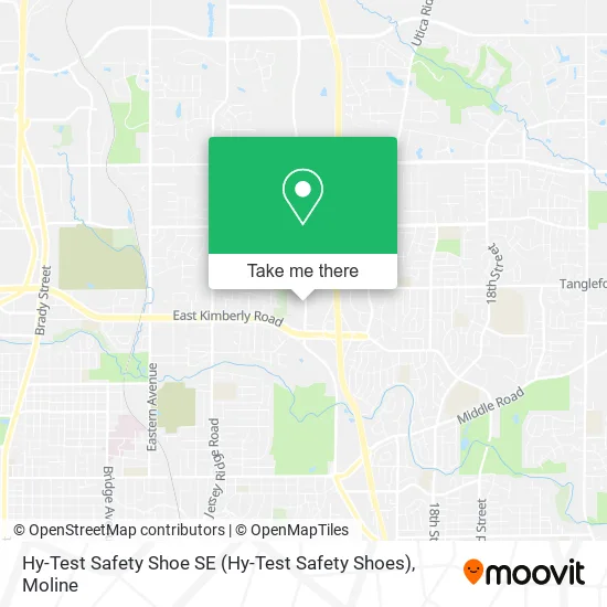 Hy-Test Safety Shoe SE (Hy-Test Safety Shoes) map