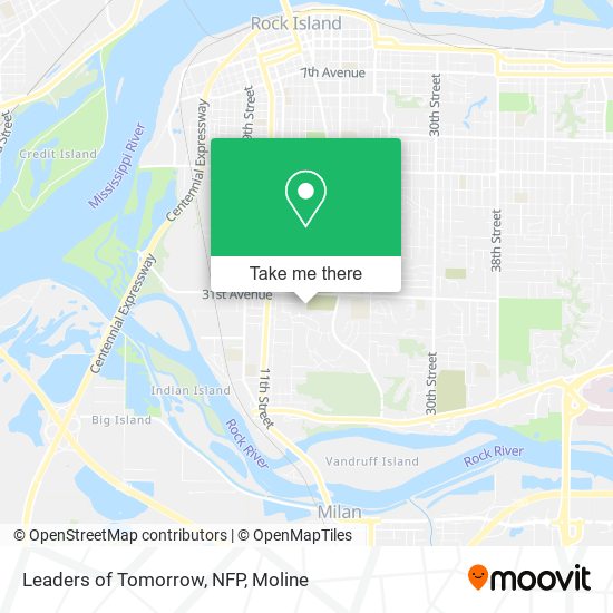 Mapa de Leaders of Tomorrow, NFP
