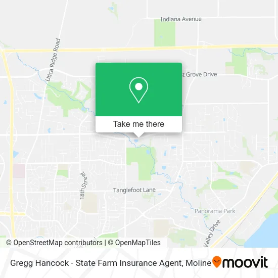 Gregg Hancock - State Farm Insurance Agent map