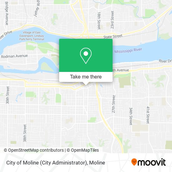 City of Moline (City Administrator) map