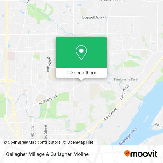 Mapa de Gallagher Millage & Gallagher